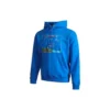 Hoodie mit Videospiel-Grafik – asiatische Größen „Blau“