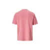 Jack Purcell Besticktes Sport-T-Shirt mit Rundhalsausschnitt und kurzen Ärmeln für Paare, rosa