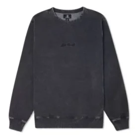Jack Purcell Pullover Sweatshirt mit Rundhalsausschnitt, asiatische Größen, „Schwarz“