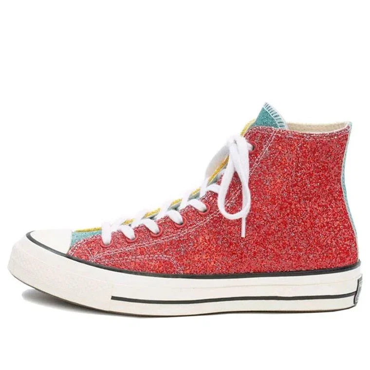 JW Anderson x Chuck 70 Hi „Glitter Pack – Cherry Sulphur“ JW Anderson x Chuck 70 Hi „Glitter Pack – Cherry Sulphur“