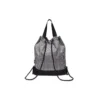 Karierte Beuteltasche „Grey“