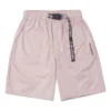 Klassische, mittellange, gewebte Shorts in asiatischer Größe „Pink Sage“