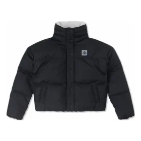 Kurze Daunenjacke, asiatische Größen, „Schwarz“
