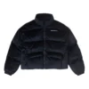 Kurze Daunenjacke in asiatischen Größen „Schwarz“