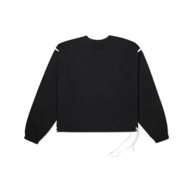 Langarm-Jersey-Shirt, asiatische Größen, „Schwarz“