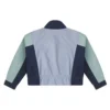 Langärmelige, kurz geschnittene, winddichte Cargo-Jacke (asiatische Größen) „Blau“