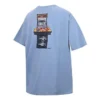 Level Up T-Shirt (asiatische Größen) „Hellblau“