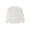 Logo-Sweatshirt mit Rundhalsausschnitt, asiatische Größen „Weiß“
