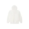 Loose Knit Hoodie Cremeweiß