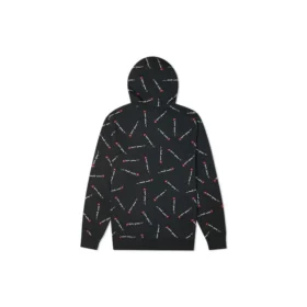 Love Pattern Full Print Sports Couple Style Schwarz