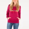 Love the Progress Print Hoodie – asiatische Größen „Rot“
