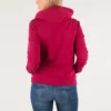 Love the Progress Print Hoodie – asiatische Größen „Rot“