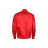 Lässige Sport-Baseballjacke mit Stehkragen, asiatische Größen, „Rot“