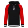 Lässiger, dicker Hoodie, asiatische Größen, „Schwarz“