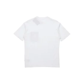Lässiges Kurzarm-T-Shirt mit Tasche für Herren, Weiß