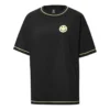 Lässiges T-Shirt, asiatische Größen „Schwarz Gelb“