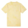 Marble Rundhals-T-Shirt mit kurzen Ärmeln, asiatische Größen „Gold Dart“