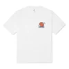 Moving Mountains Kurzarm-T-Shirt, asiatische Größen „Weiß“