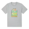 New Heights Grafik-T-Shirt asiatische Größen „Grau“
