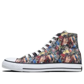 One Piece x Converse Chuck Taylor All Star 100 PT HI Canvas-Schuhe Multicolor