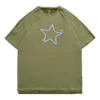 One Star Logo T-Shirt (asiatische Größen) „Olivgrün“