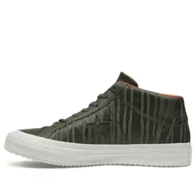 One Star Mid Tops Grün