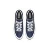 One Star Perforated Leather Low Top Navy