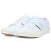 One Star Piping Low Top in Weiß/Emaille-Rot/Egret