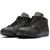 One Star Retro Mid Tops Skateboard-Schuhe Unisex Camouflage-Grün
