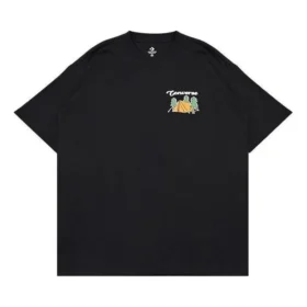 Outdoor-Grafik-T-Shirt, asiatische Größen, „Schwarz“