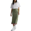 Oversized Crew-T-Shirt mit Blumenprint, asiatische Größen „Weiß“