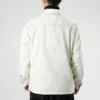 Pocket Woven Langarmjacke asiatische Größen „Weiß“