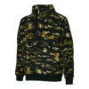 Polar Fleece Archive Camo Funnel Top Sweatshirt Asiatische Größen „Camo Green“