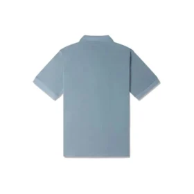 Polohemd mit Schuh-Patch, asiatische Größen „Hellblau“