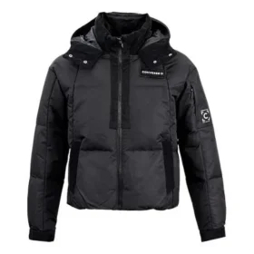 Premium-Kurzdaunenjacke, asiatische Größen, „Schwarz“