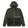 Premium-Kurzdaunenjacke in asiatischen Größen „Cargo Khaki“
