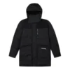 Premium Mid Daunenjacke asiatische Größen „Schwarz“