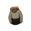 Premium-Mode-Mid-Daunenjacke in asiatischen Größen „Army Green“
