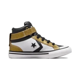 Pro Blaze Strap Sneaker „White Gold Black“
