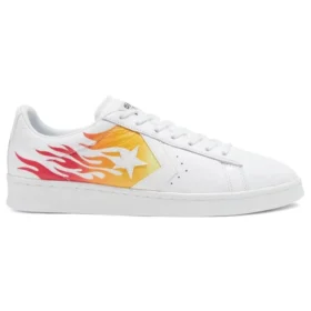 Pro Leather Low „Archival Flame Print“