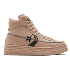 Pro Leather X2 High „Black Ice – Salt Pink“