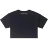 Proud To Be Oversized Cropped T-Shirt asiatische Größen „Schwarz“