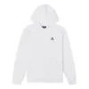 Pullover-Hoodie mit gesticktem Stern-Chevron-Muster, asiatische Größen „Weiß“