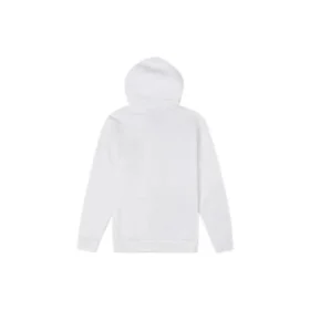 Pullover-Hoodie mit gesticktem Stern-Chevron-Muster, asiatische Größen „Weiß“