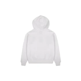 Pullover-Hoodie mit gesticktem Stern-Chevron-Muster BB (asiatische Größen) „Weiß“