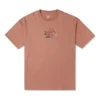Pushing Along T-Shirt asiatische Größen „Mineral Clay“