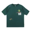 Put-a-Smile-On-Your-Face Logo T-Shirt asiatische Größen „Grün“