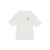 „Put-a-Smile-On-Your-Face“-Logo-T-Shirt, asiatische Größen, „Weiß“