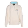 Rainbow Cloud Graphic Hoodie – asiatische Größen „Egret“