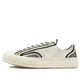 Renew Chuck 70 Knit Low „Egret Black“